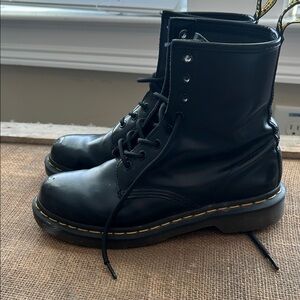 Dr. Martens Black Lace-Up Boots